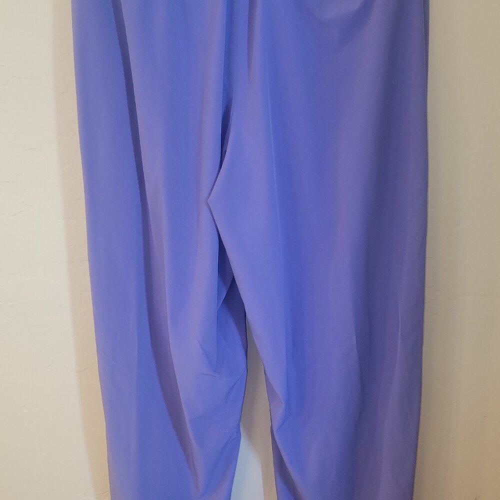 Athleta Pants size 8 Lavender Purple Drawstring Lightweight 8T - Picture 7 of 12